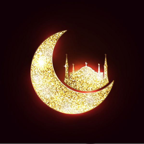 ماه و مسجد