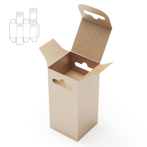 جعبه قفسه آویز خرده فروشی با قالب برش قالب