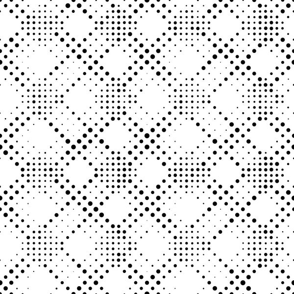 الگوی دایره بدون درز وکتور پس زمینه نقطه های تک رنگ زینت شبکه انتزاعی طراحی گرافیکی پیکسلی نساجی مدرن