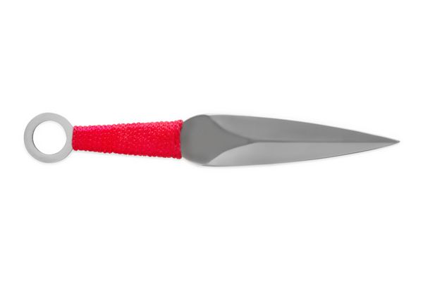 چاقوی پرتابی با دسته قرمز