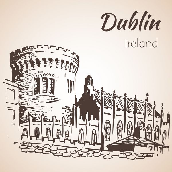 قلعه دوبلین - ایرلند
