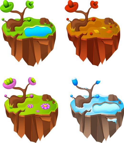 طراحی بازی Four Seasons Lands