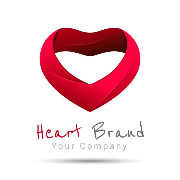 قالب وکتور طراحی لوگوی قلب مفهوم روز ولنتاین مبارک نماد لوگوتایپ عشق کسب و کار تصویر هویت برندینگ شرکتی برای شرکت شما چکیده خلاق