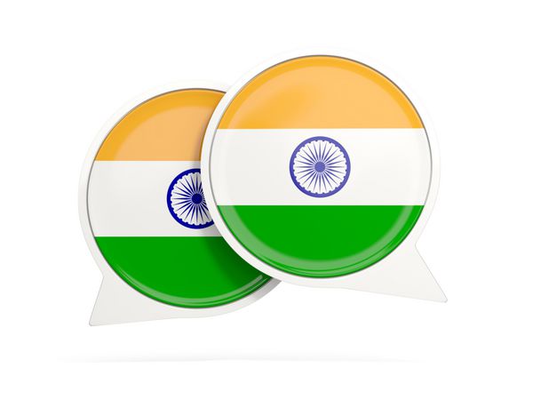 پرچم هند نماد چت گرد