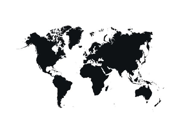 وکتور نقشه جهان سیاسی