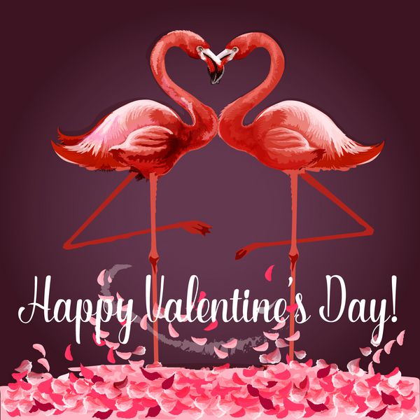 طراحی کارت تبریک روز ولنتاین یا پوستر