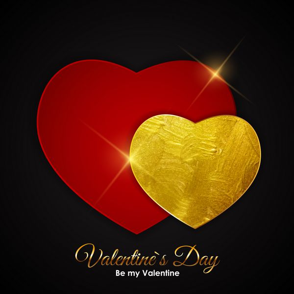 نماد قلب روز ولنتاین طراحی پس زمینه عشق و احساسات