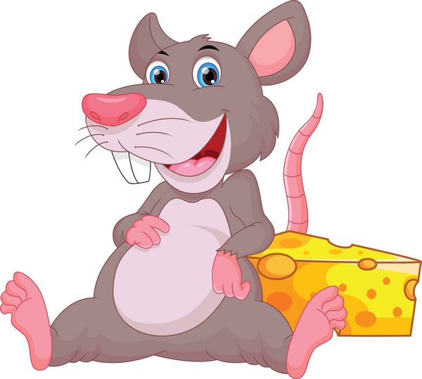کارتون زیبای موش