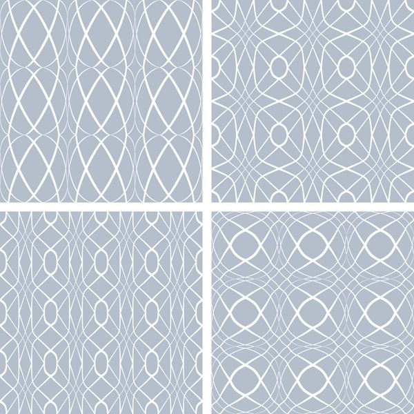 مجموعه الگوهای بدون درز بافت خطوط