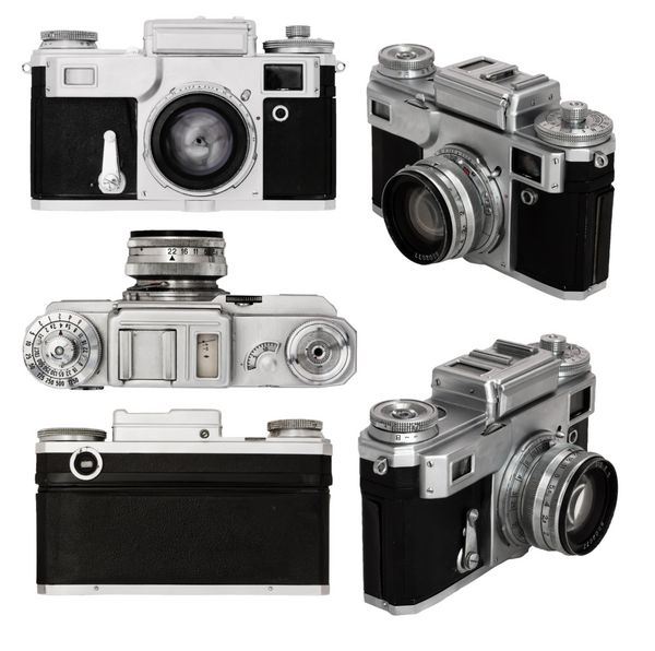 مجموعه دوربین عکاسی قدیمی