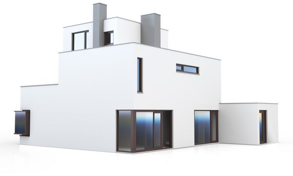 خانه مدرن سه بعدی