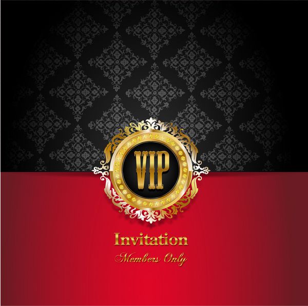 دعوت نامه VIP