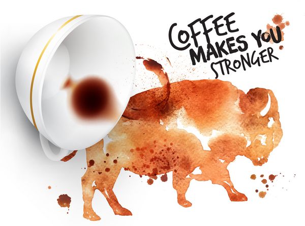 پوستر گاومیش قهوه وحشی