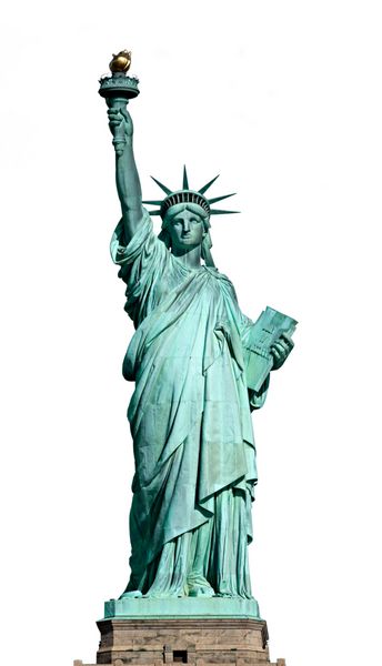 نماد آمریکایی - مجسمه آزادی نیویورک ایالات متحده آمریکا