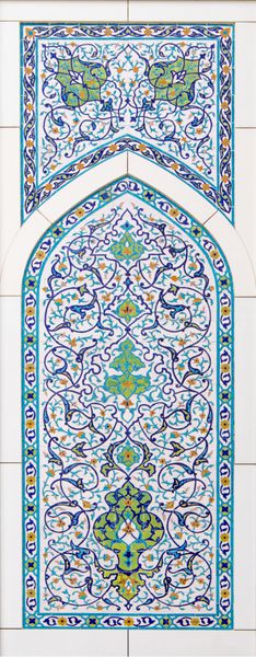 تزیینات مسجد ازبکستان به سبک شرقی