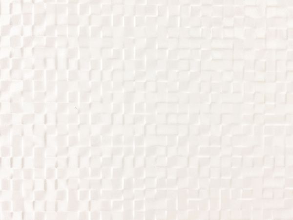 بافت مربع هندسی سفید و اوریگامی با مواد سرامیکی برای استفاده از پس زمینه انتزاعی یا الگوی کاغذ دیواری