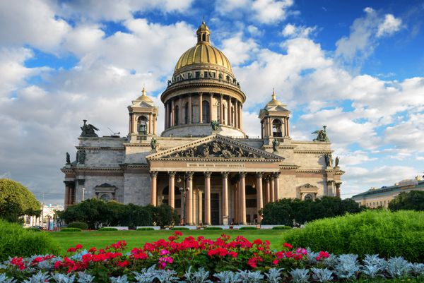 کلیسای جامع سنت اسحاق در سن پترزبورگ روسیه Sityscape