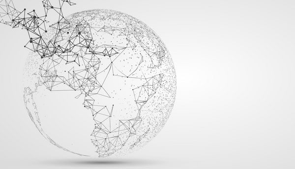 نقطه نقشه جهان خط ترکیب نشان دهنده جهانی اتصال شبکه جهانی معنای بین المللی