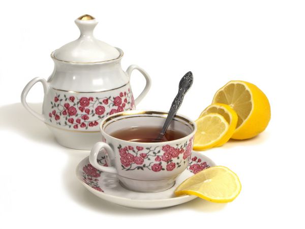 چای صبحگاهی با لیمو