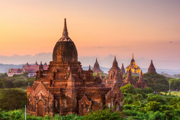 باگان معابد بودایی باستانی میانمار