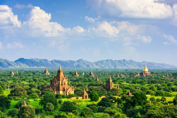 منطقه باستان شناسی باگان میانمار