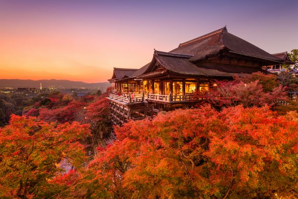 معبد Kiyomizu-dera در ژاپن