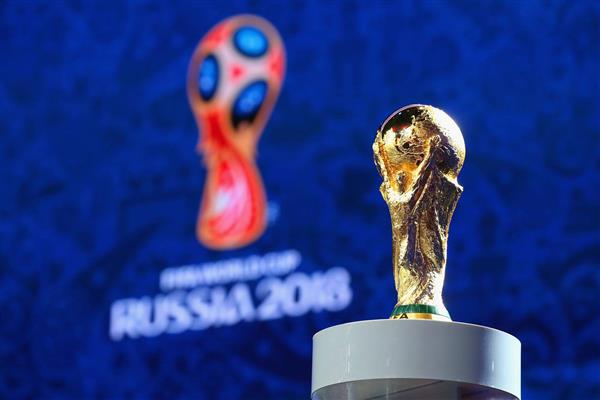 تصویر جام جهانی فوتبال در مراسم قرعه کشی جام جهانی روسیه 2018