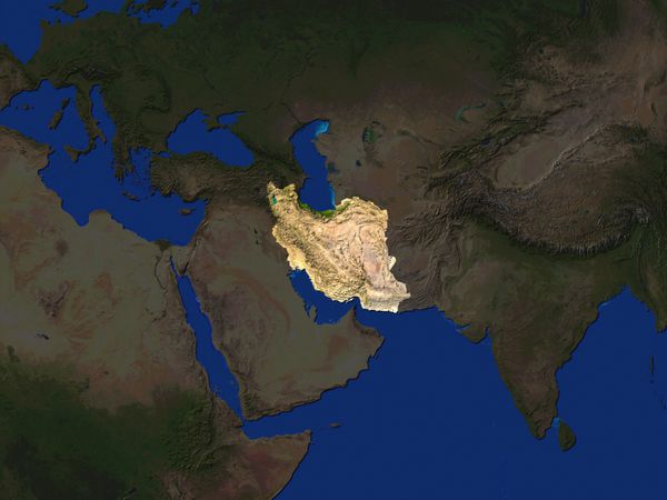 کامپیوتر رندر ایران برجسته شده است