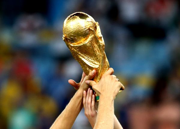ریو دی ژانیرو برزیل 2014 ژوئیه 13 جایزه جام جهانی در مراسم جشن پس از بازی فینال جام جهانی 2014 بین آلمان و آرژانتین در ورزشگاه ماراکانا