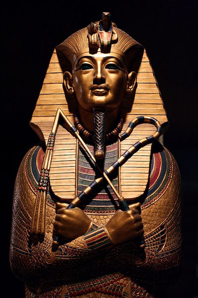 Replica of King Tut