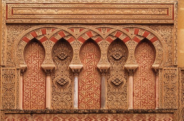 جزئیات لا Mezquita de Cordaba اندلس اسپانیا