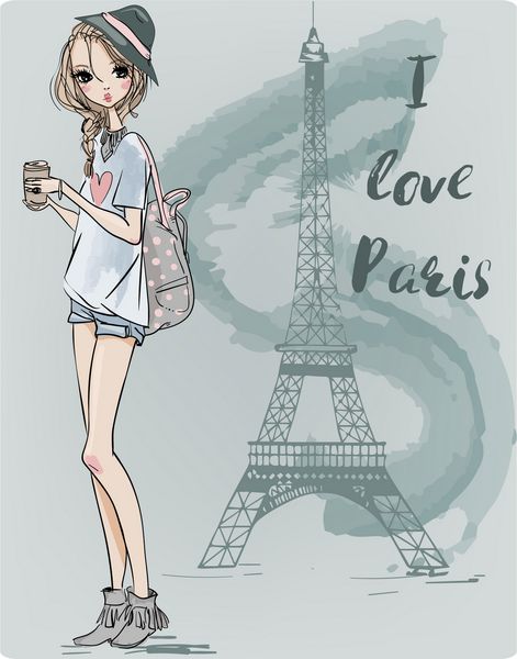 دختر ناز پاریس