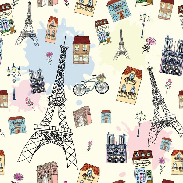 چشم انداز پاریس الگوی بدون درز