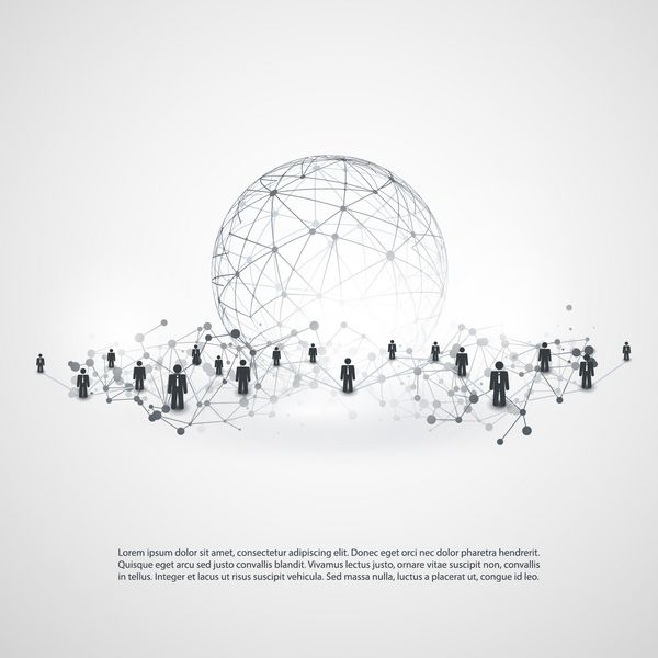 شبکه ها ارتباطات تجاری طراحی مفهوم رسانه های اجتماعی