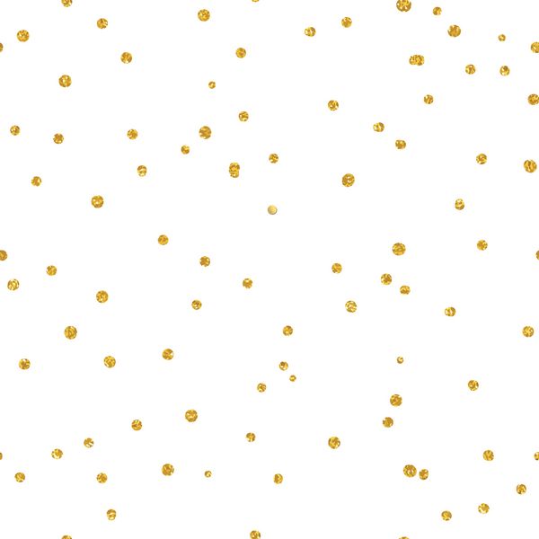 الگوی بدون درز طلایی پر زرق و برق confetti