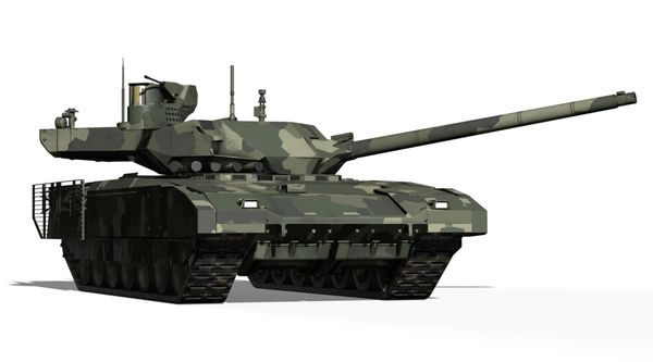 تانک T-14 روسیه 2015 می 9 مسکو میدان سرخ جبهه مبارزه با جنگل راست