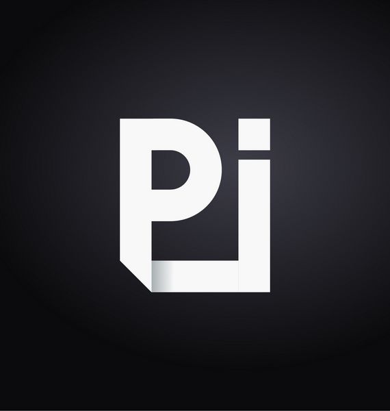 ترکیب مینیمالیستی و مدرن دو حرف برای اولیه لوگو یا امضا توسط نامه P آغاز شد