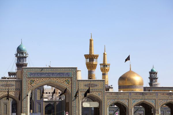 حرم مقدس در شهر مشهد ایران