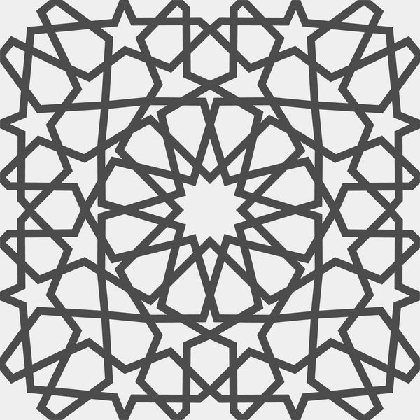 الگوی اسلامی الگوی هندسی بدون درز گردنبند شرقی تزئین هند انگشتر فارسی 3D بافت بی پایان می تواند برای تصویر زمینه الگوی پر پس زمینه صفحه وب استفاده می شود