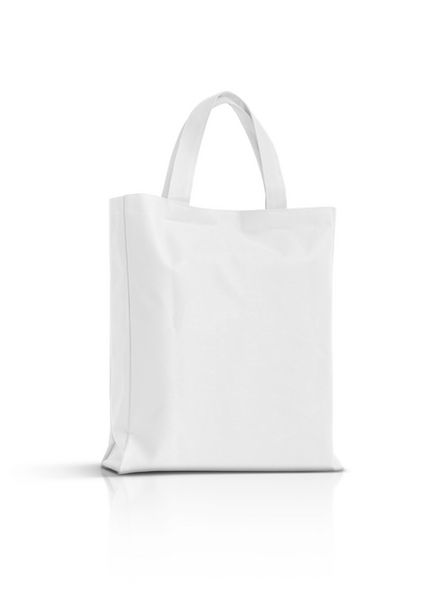 کیسه بوم پارچه ای سفارشی برای خرید جدا شده بر روی زمینه سفید