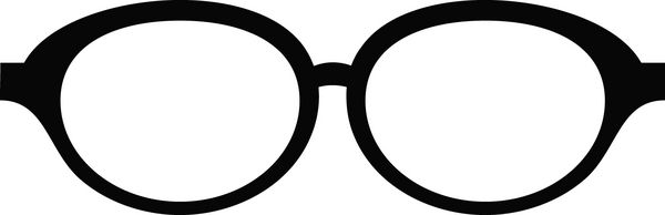 لوازم جانبی عینک آیکون تصویر ساده از لوازم جانبی عینک بردار آیکون برای وب