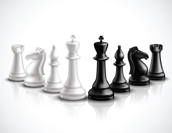 شکل قطعات شطرنج