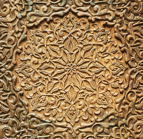 معماری چوبی مراکش حکاکی قطعات ژاپنی