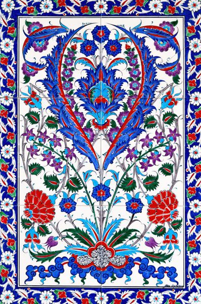 الگوهای کاشی سرامیک از ترکیه