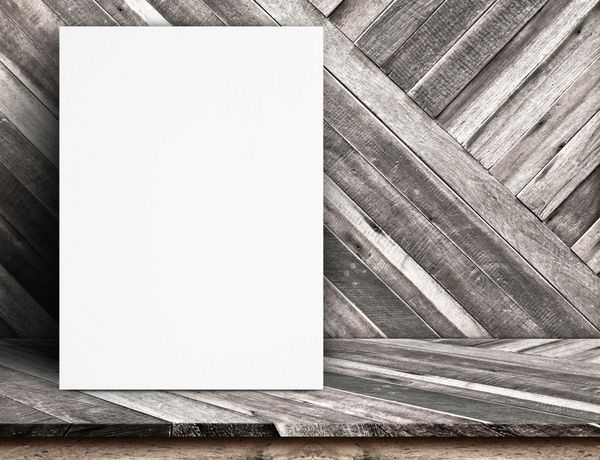 پوستر سیاه پوست سفید در دیوار چوب گرمسیری و جدول چوب استوایی استفاده می شود الگو برای اضافه کردن متن خود