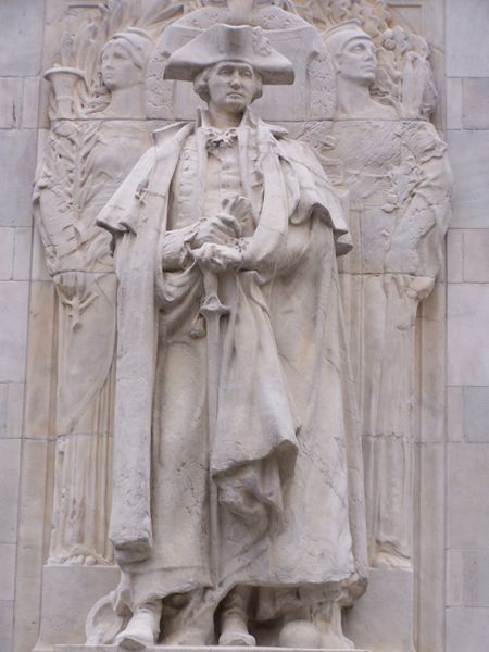 مجسمه واشنگتن در واشنگتن میدان پارک نیویورک