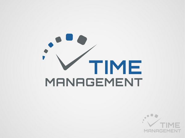 قالب مدیریت زمان مدیریت زمان نماد مفهوم جدا شده بر روی زمینه سفید نماد بردار