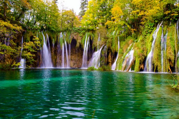 آبشارهای پارک ملی Plitvice در کرواسی