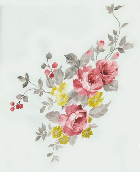 بوی گل سموم برگ و گل طراحی هنری است