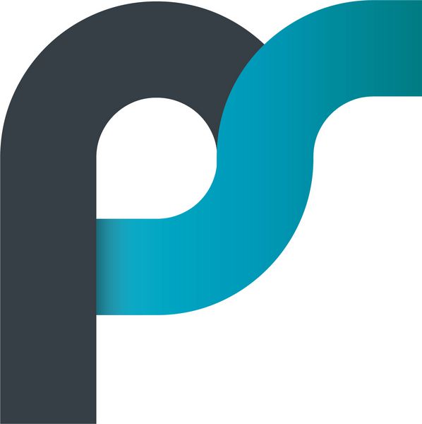 نامه ابتدایی PS PR RS RR مرتبط با Logo Design Rounded